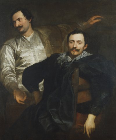 Cornelius and Lucas De Wael by Anthony van Dyck